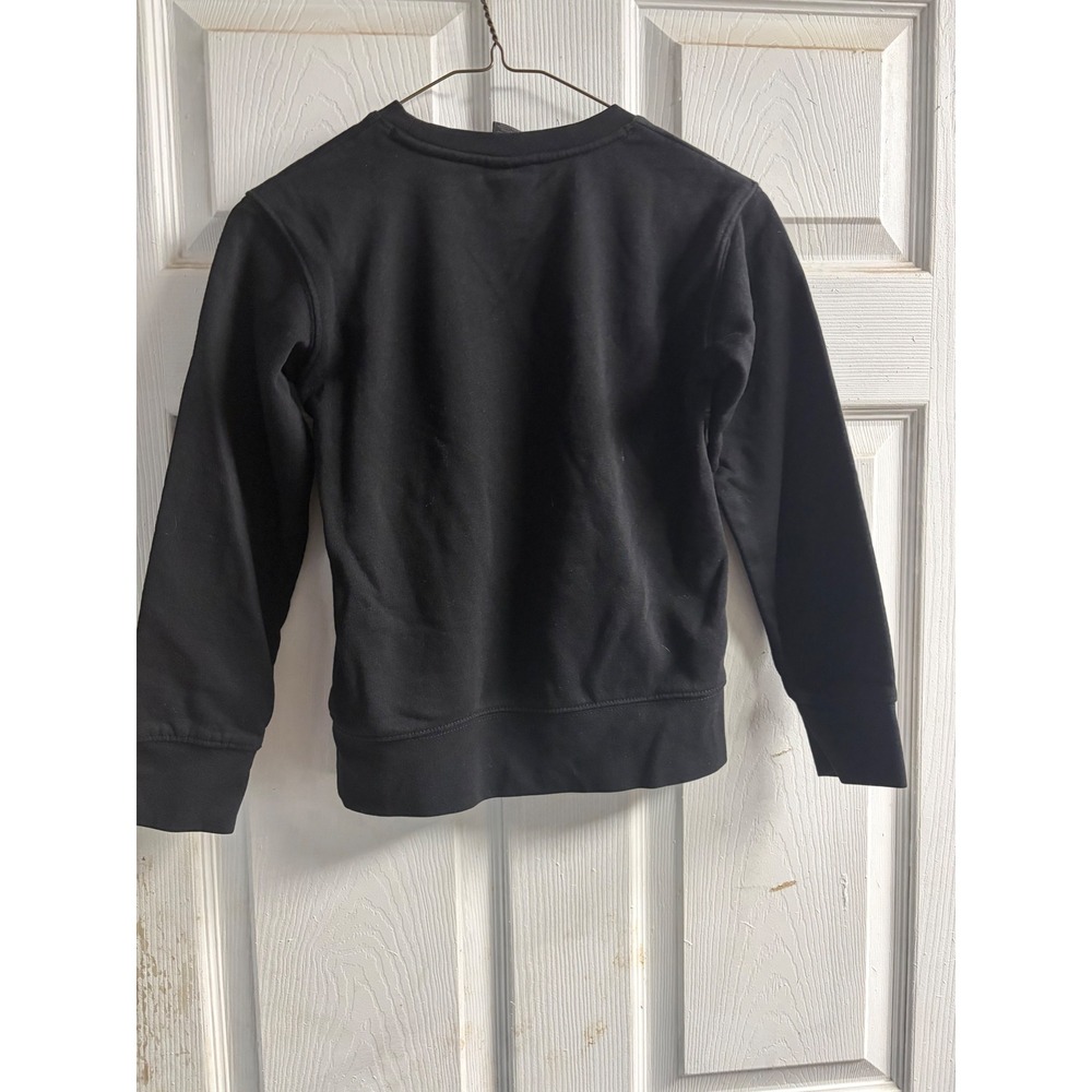 Jordan Boys Black Jumpman Crewneck Sweatshirt Size Small 8-10 Years Pullover